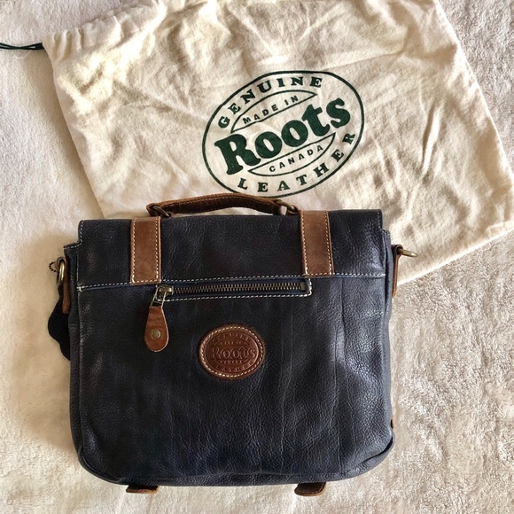 Roots Bags Roots Canada Genuine Leather Crossbody Bag Poshmark